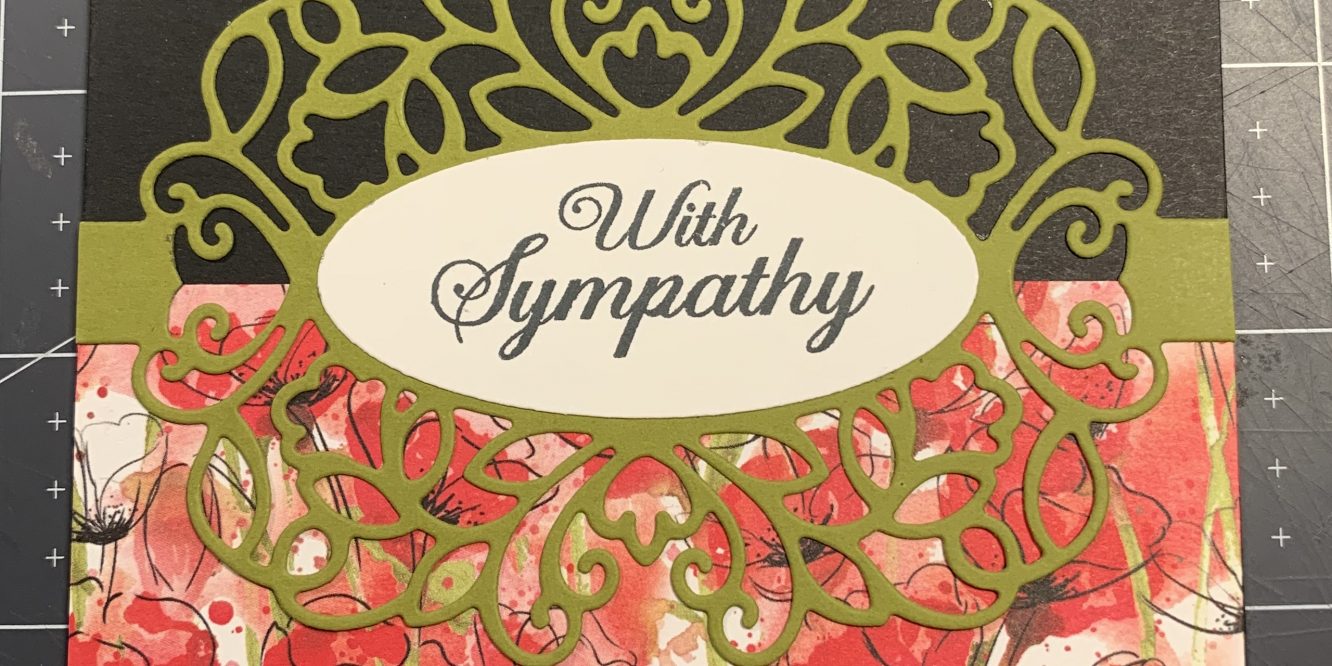 Poppy Sympathy Card